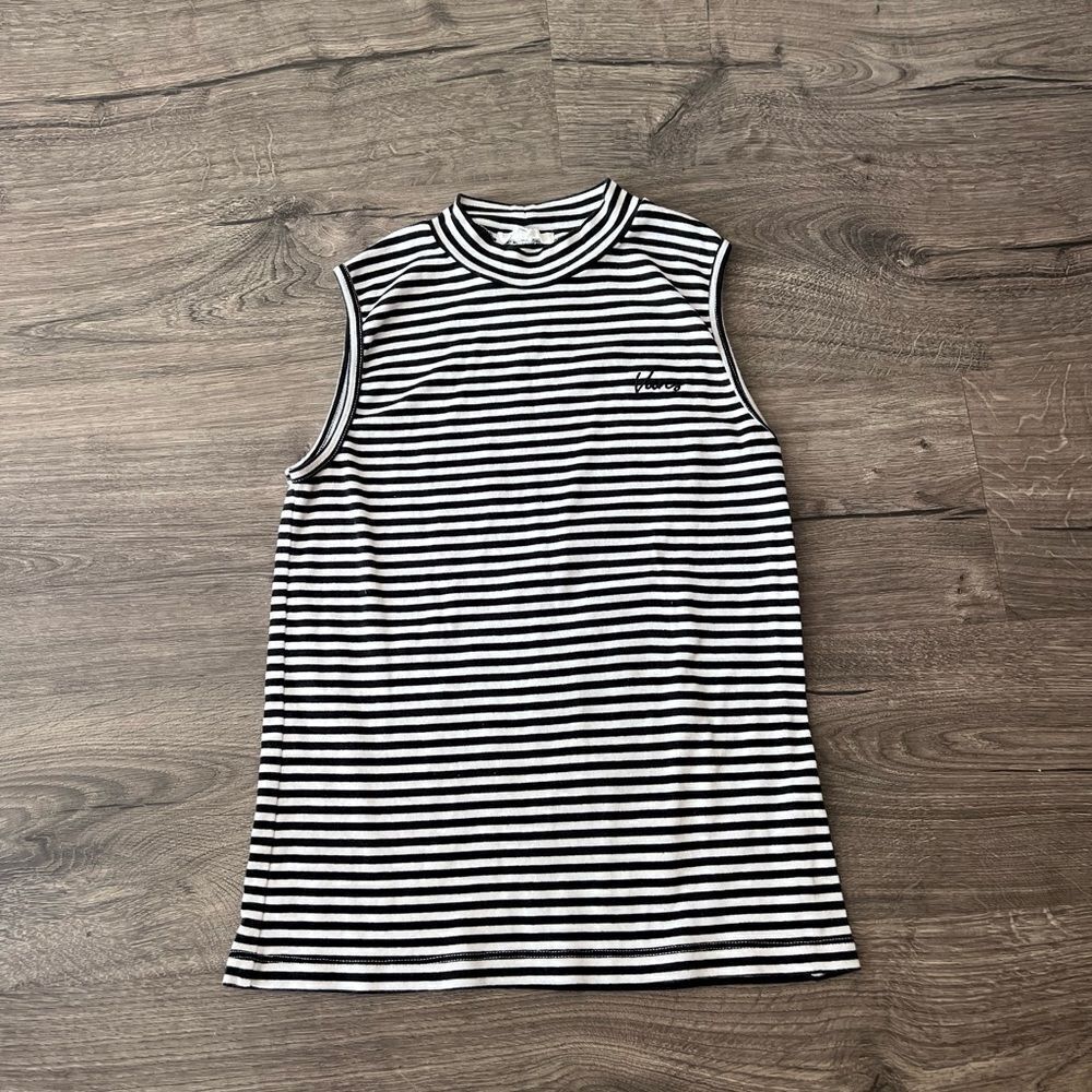Vans striped tank size Medium
